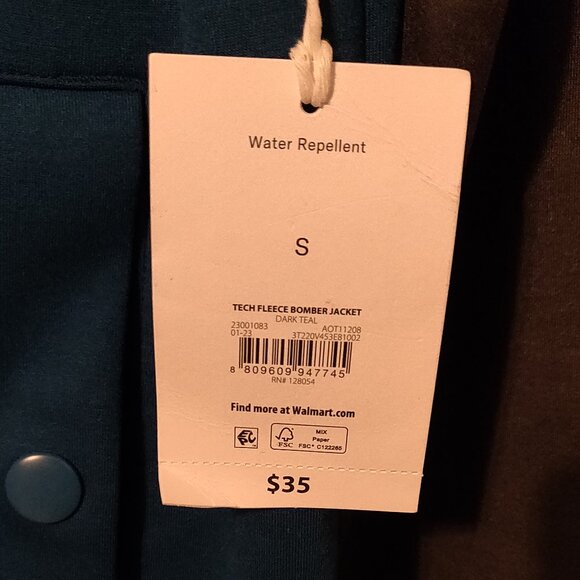 Bonobos Fielder Tech Fleece Bomber Jacket NEW WITH TAGS SIZE SMALL - Picture 5 of 6